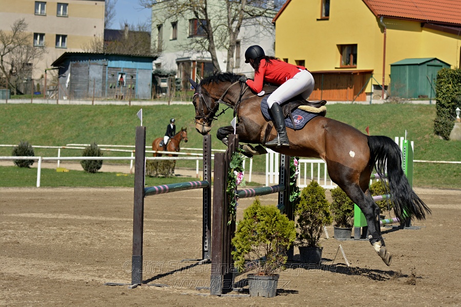 Skoková soutěž stupně „ZL“