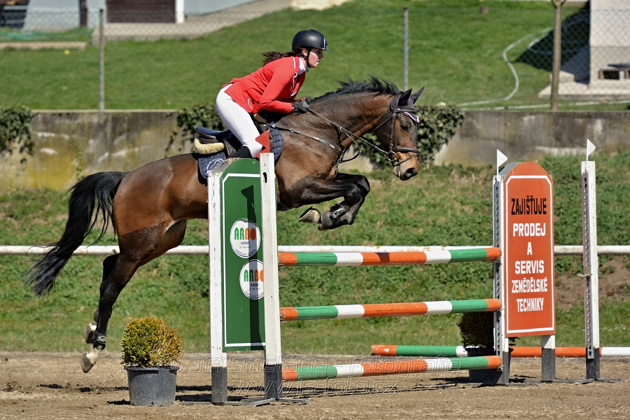 Skoková soutěž stupně „ZL“