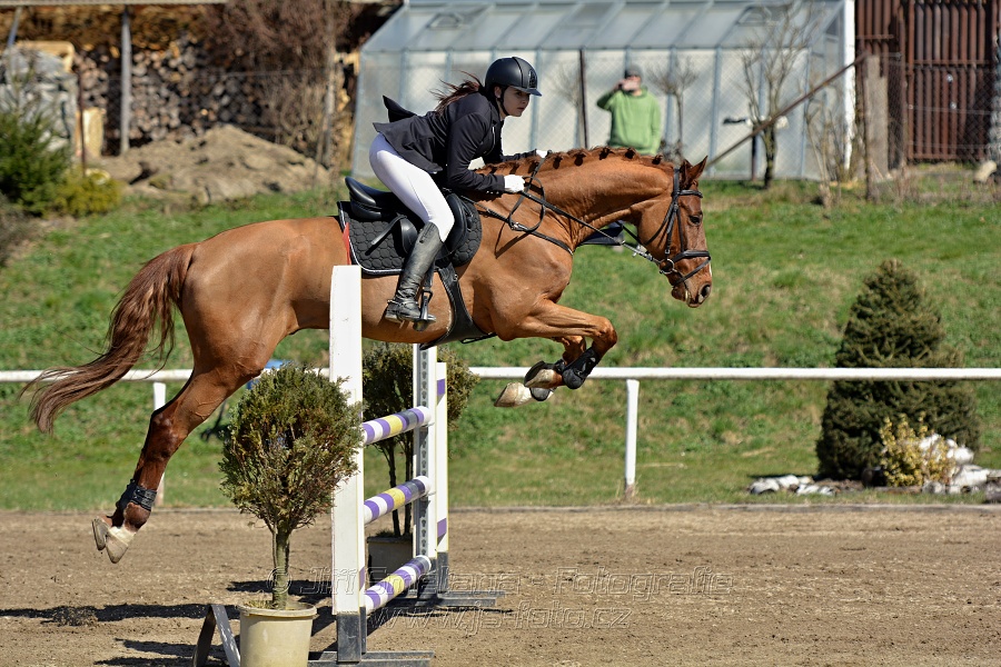Skoková soutěž stupně „ZL“