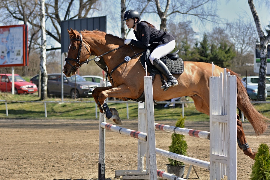 Skoková soutěž stupně „ZL“