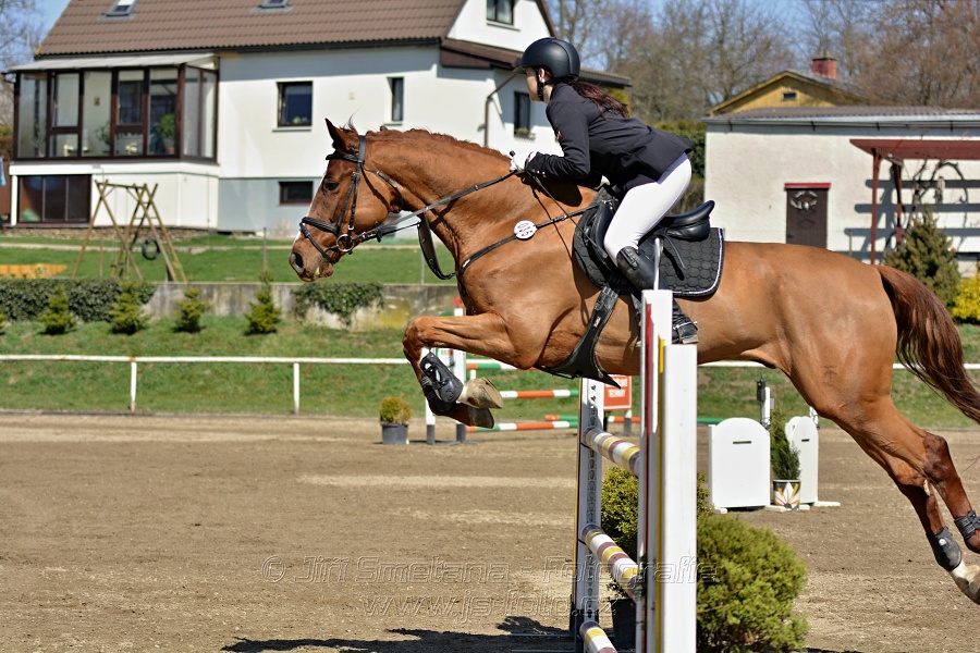 Skoková soutěž stupně „ZL“