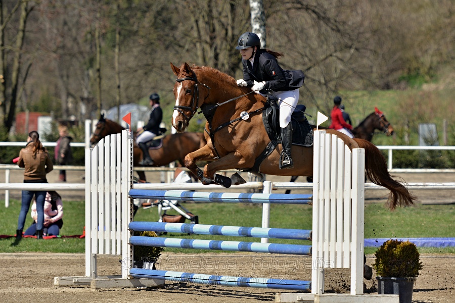 Skoková soutěž stupně „ZL“