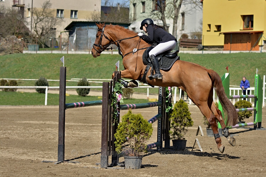 Skoková soutěž stupně „ZL“