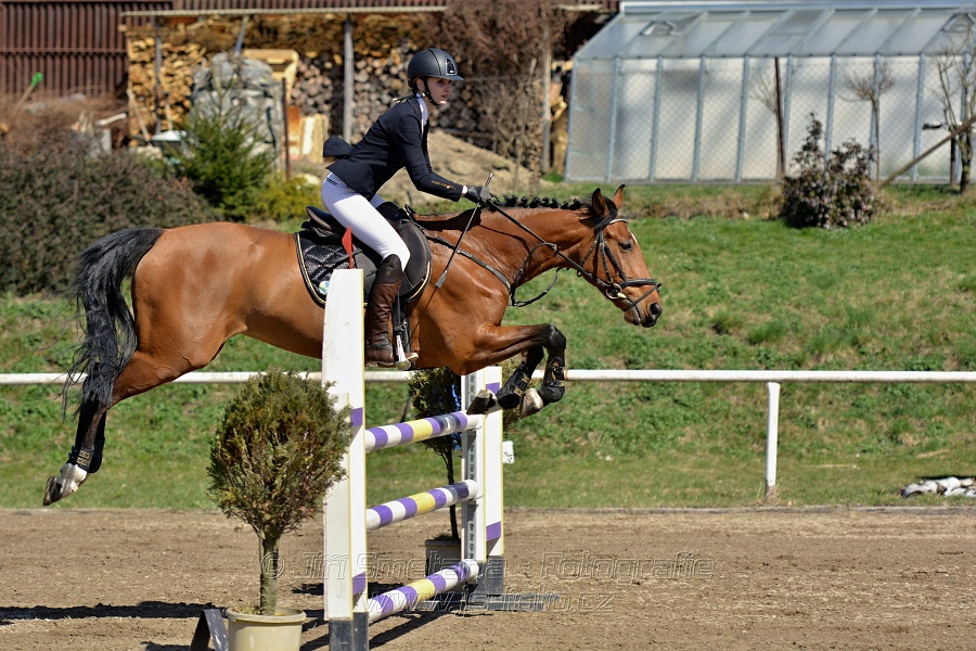 Skoková soutěž stupně „ZL“