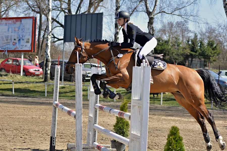 Skoková soutěž stupně „ZL“