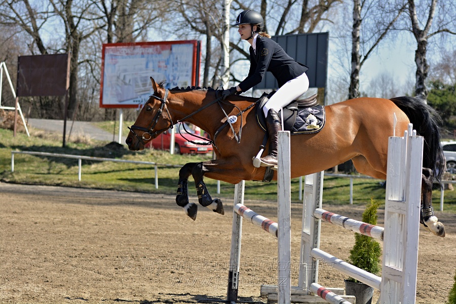 Skoková soutěž stupně „ZL“