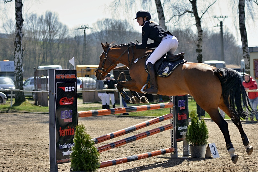 Skoková soutěž stupně „ZL“