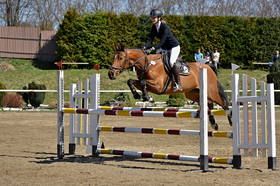 Skoková soutěž stupně „ZL“