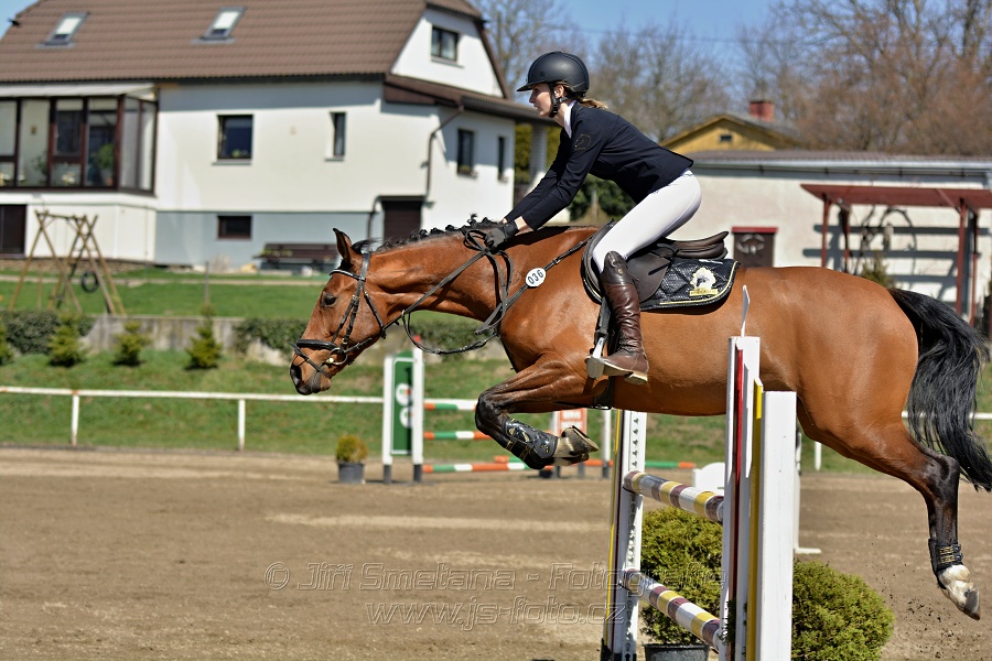 Skoková soutěž stupně „ZL“