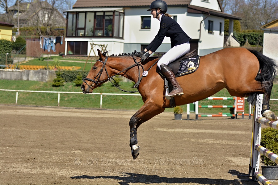 Skoková soutěž stupně „ZL“