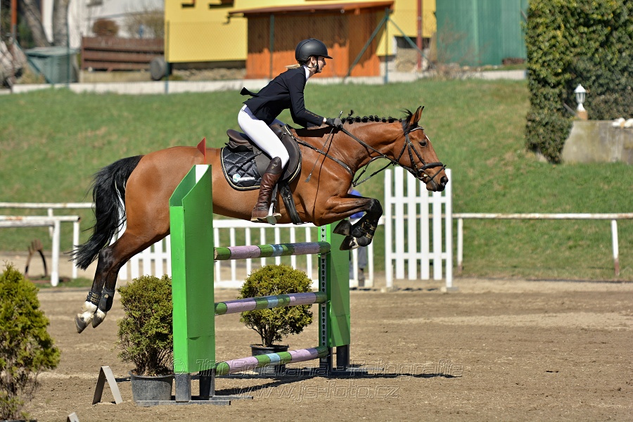 Skoková soutěž stupně „ZL“