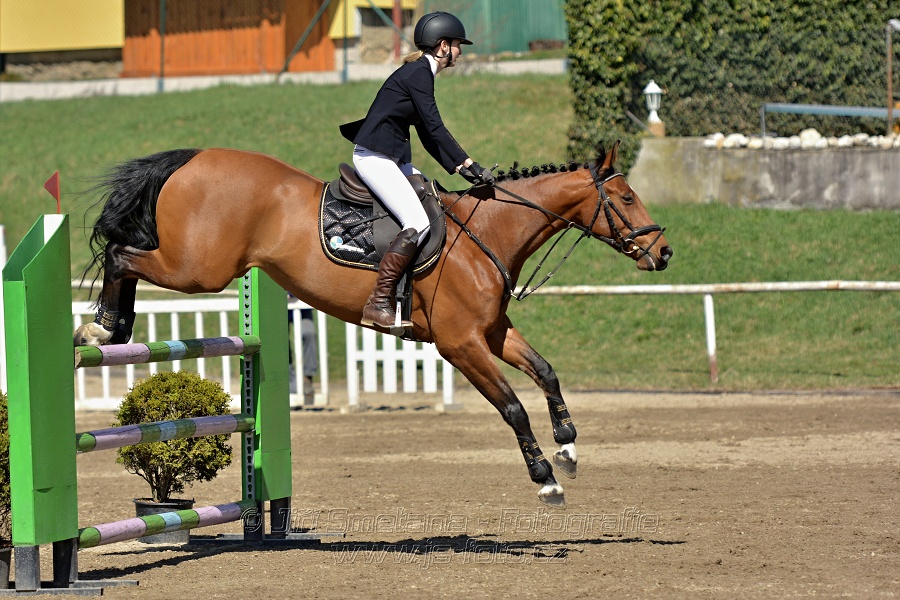 Skoková soutěž stupně „ZL“