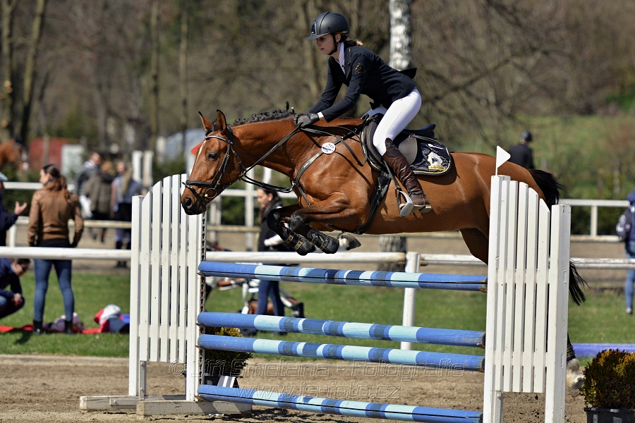 Skoková soutěž stupně „ZL“