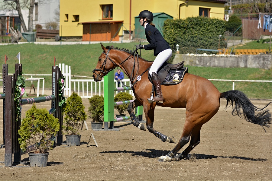 Skoková soutěž stupně „ZL“