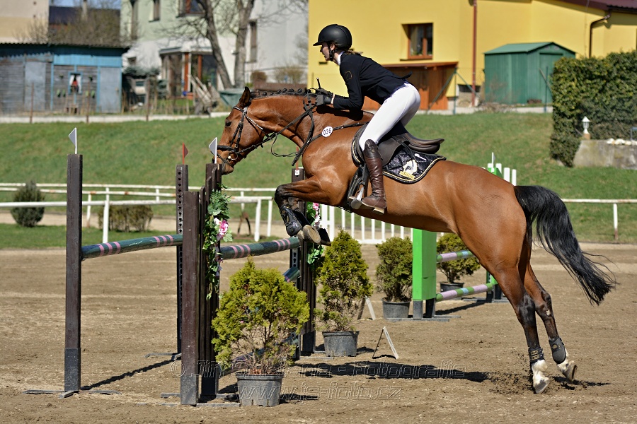 Skoková soutěž stupně „ZL“