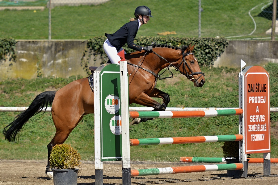 Skoková soutěž stupně „ZL“