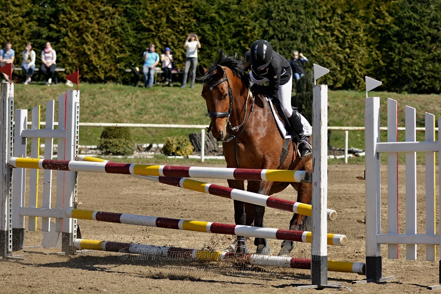 Skoková soutěž stupně „ZL“