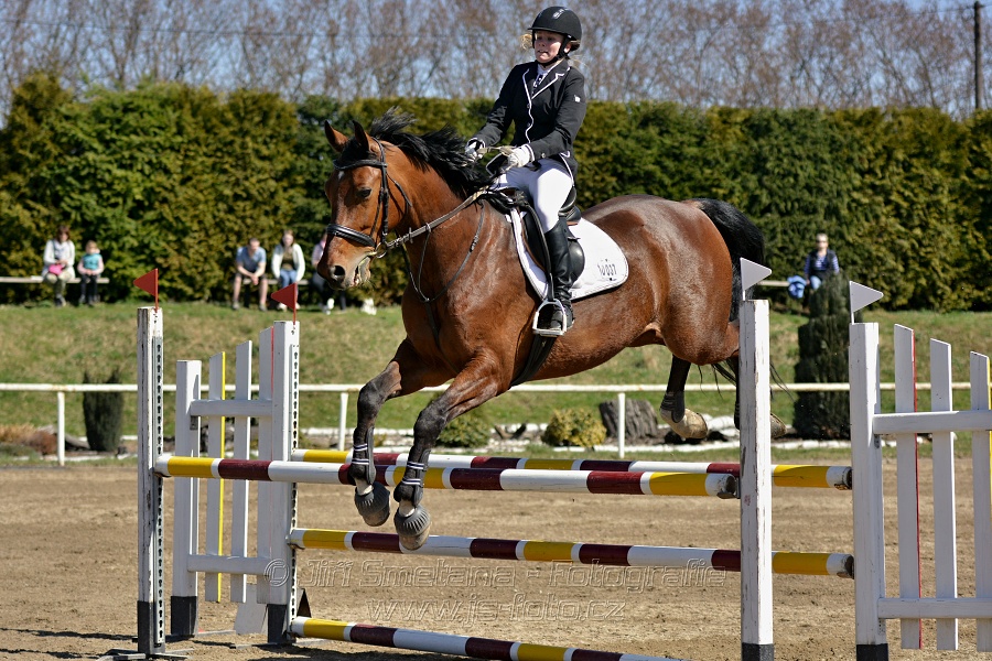 Skoková soutěž stupně „ZL“