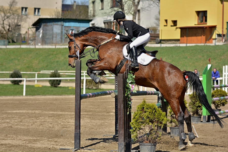 Skoková soutěž stupně „ZL“