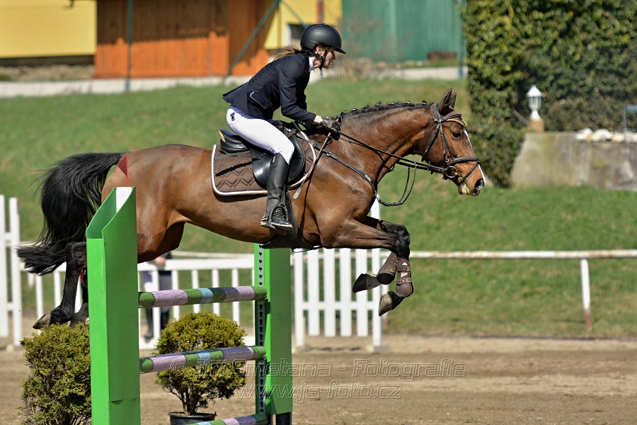 Skoková soutěž stupně „ZL“