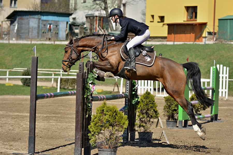 Skoková soutěž stupně „ZL“