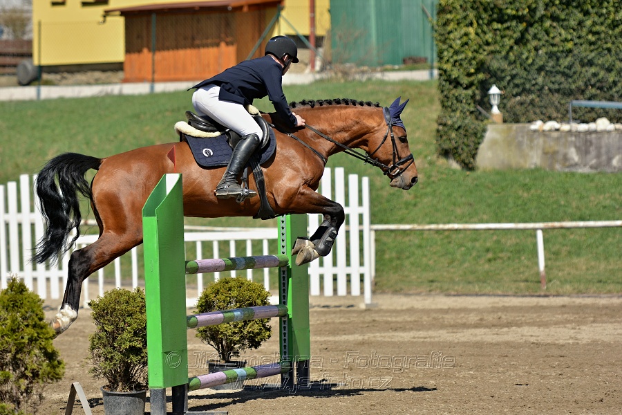 Skoková soutěž stupně „ZL“