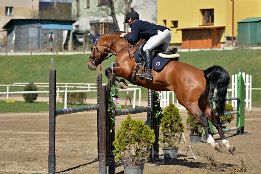 Skoková soutěž stupně „ZL“