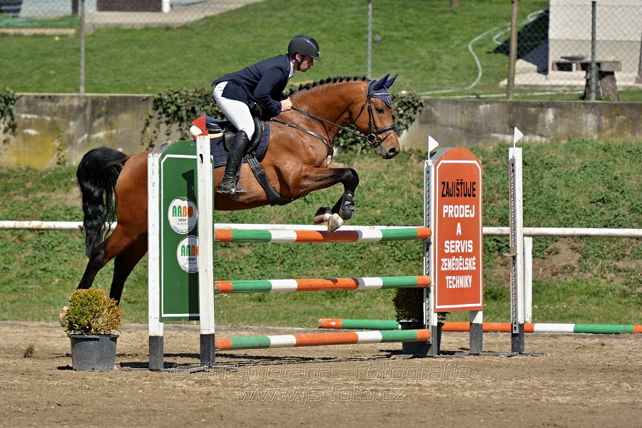 Skoková soutěž stupně „ZL“