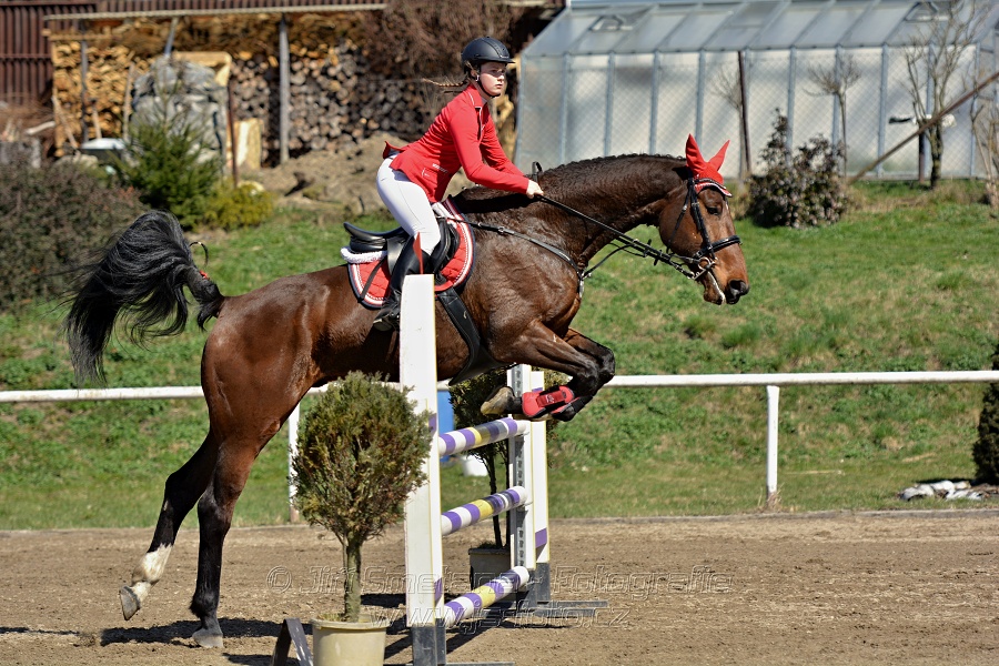 Skoková soutěž stupně „ZL“