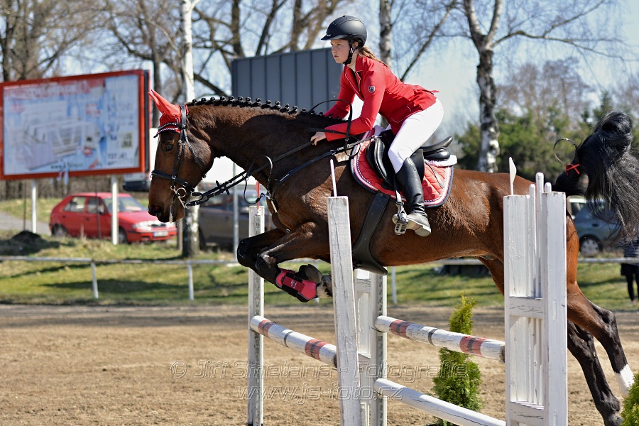 Skoková soutěž stupně „ZL“