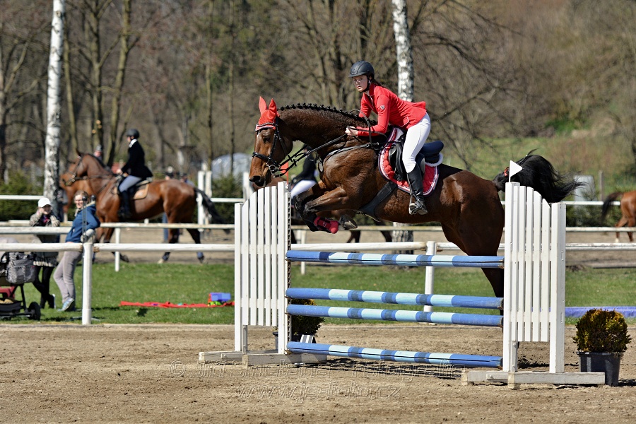 Skoková soutěž stupně „ZL“