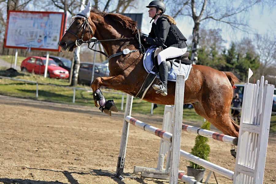 Skoková soutěž stupně „ZL“