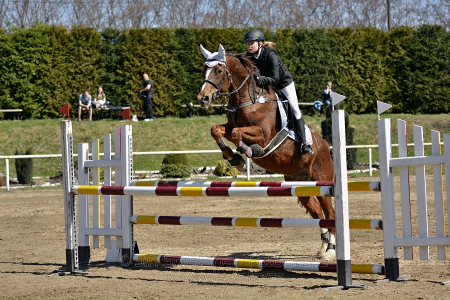 Skoková soutěž stupně „ZL“