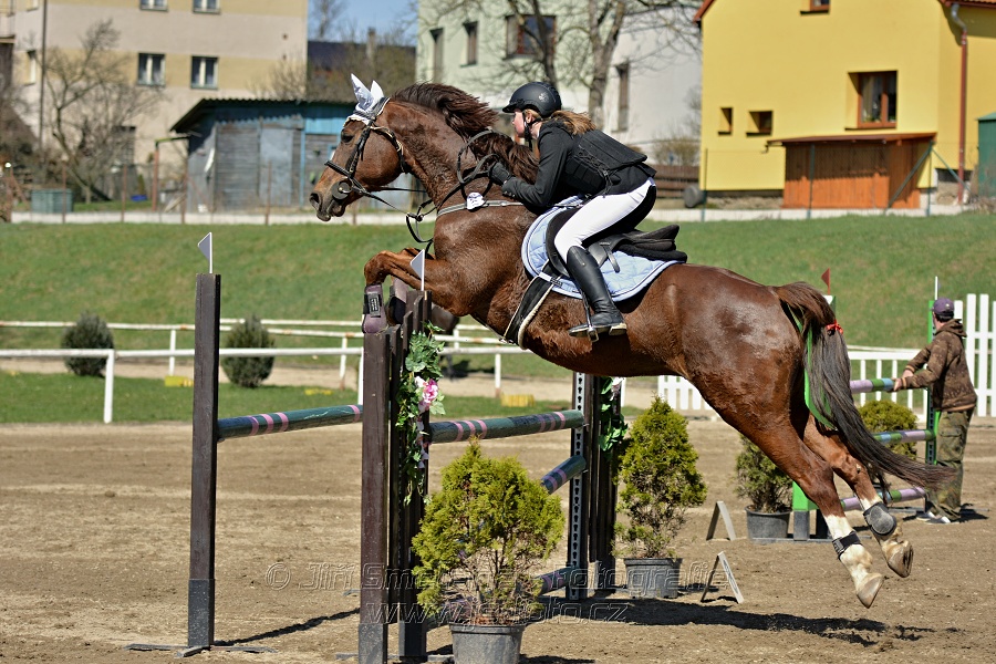 Skoková soutěž stupně „ZL“