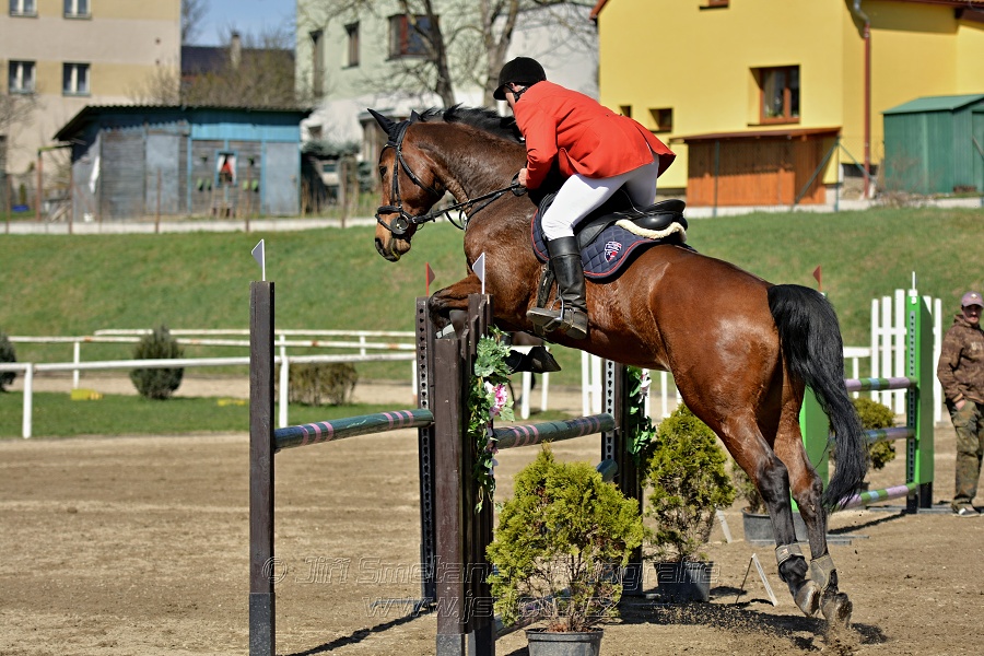 Skoková soutěž stupně „ZL“