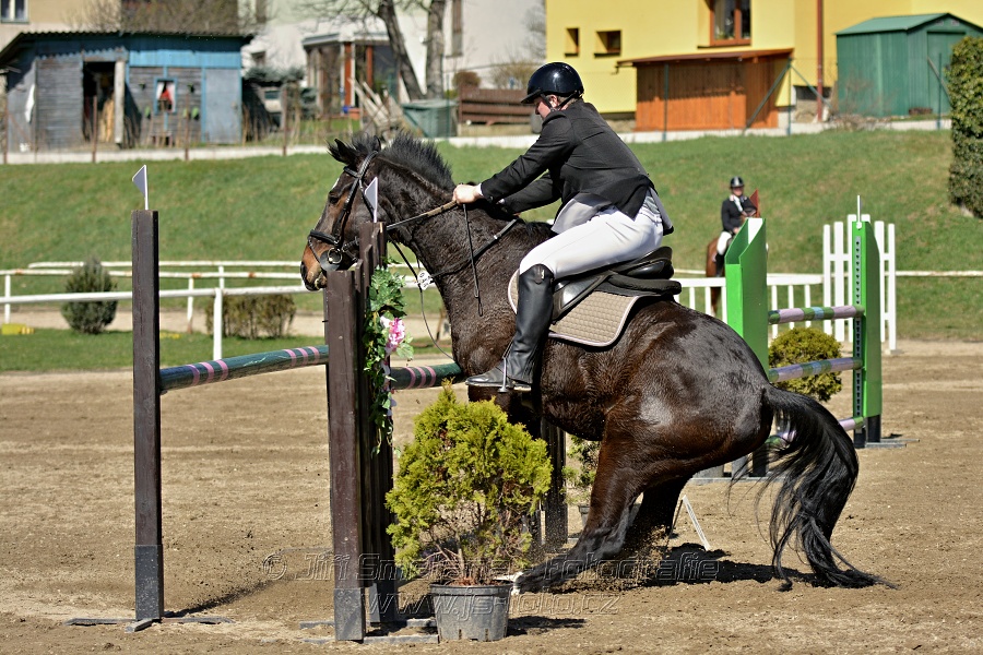 Skoková soutěž stupně „ZL“