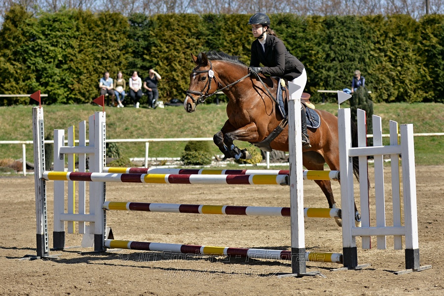 Skoková soutěž stupně „ZL“