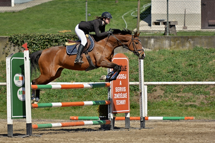 Skoková soutěž stupně „ZL“