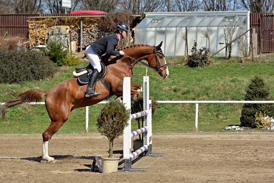 Skoková soutěž stupně „ZL“