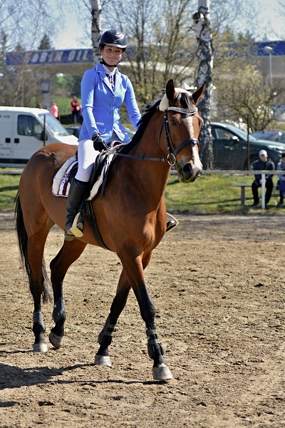 Skoková soutěž stupně „ZL“