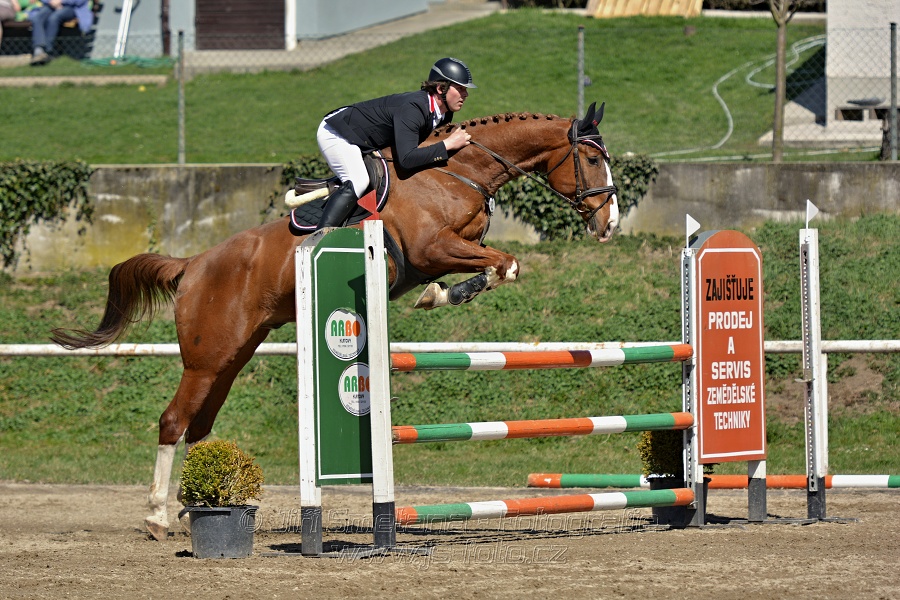 Skoková soutěž stupně „ZL“