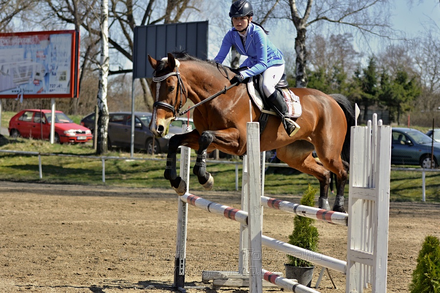 Skoková soutěž stupně „ZL“