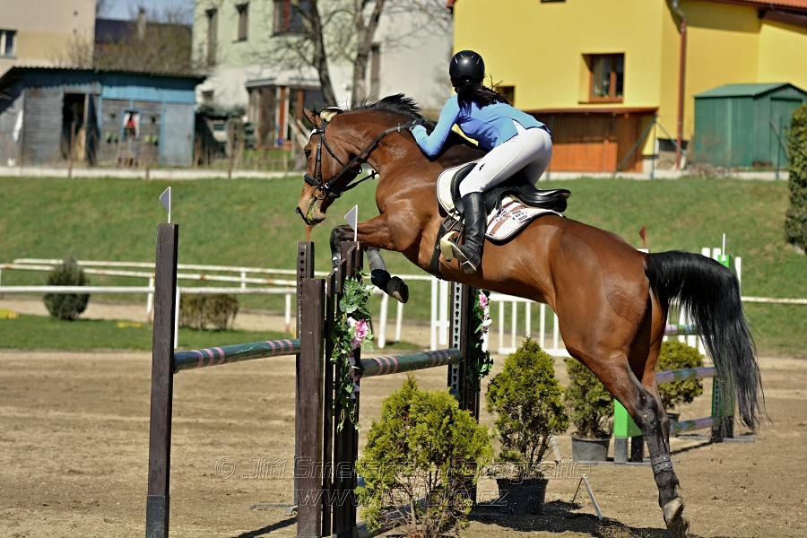 Skoková soutěž stupně „ZL“