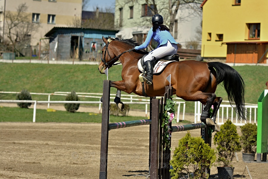 Skoková soutěž stupně „ZL“