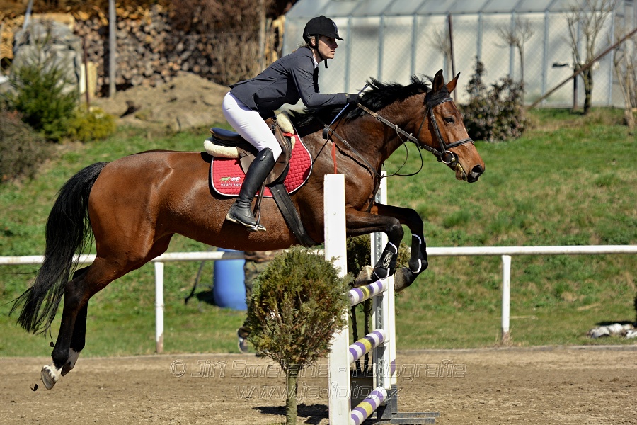 Skoková soutěž stupně „ZL“