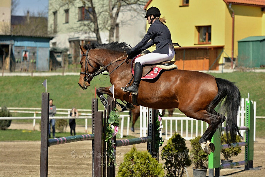 Skoková soutěž stupně „ZL“