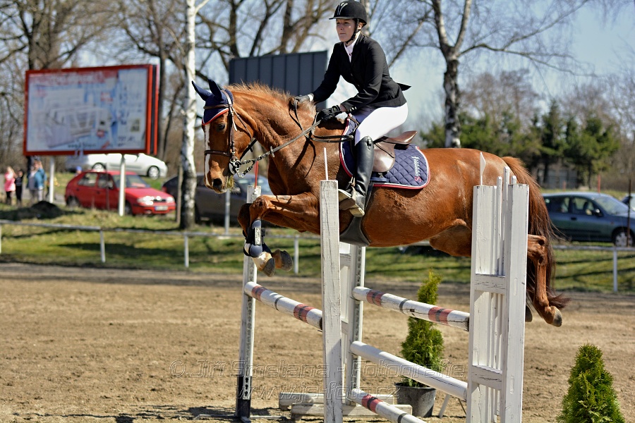 Skoková soutěž stupně „ZL“