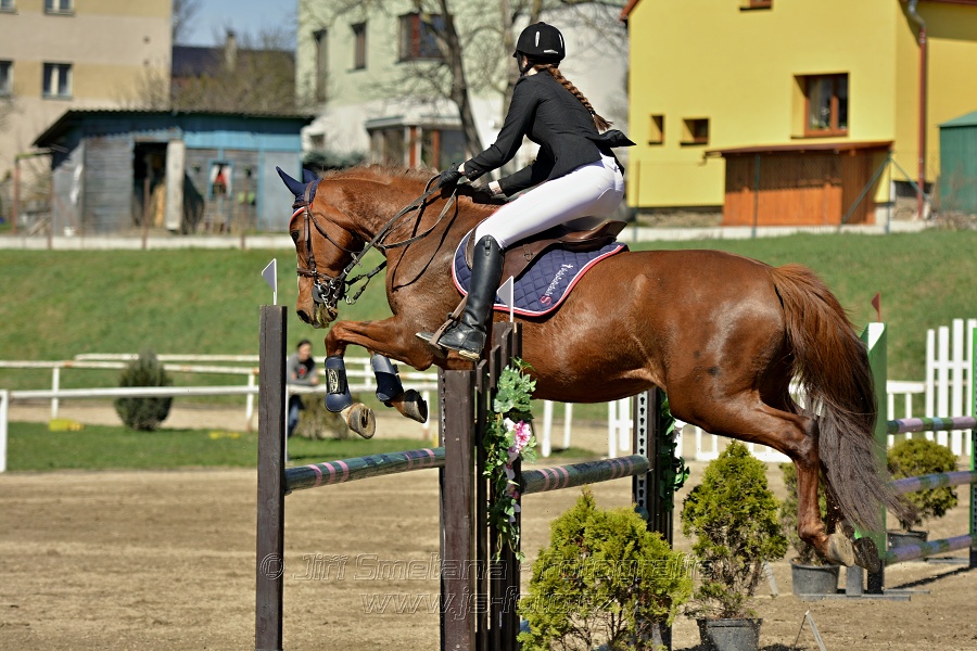 Skoková soutěž stupně „ZL“