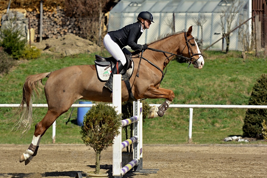 Skoková soutěž stupně „ZL“