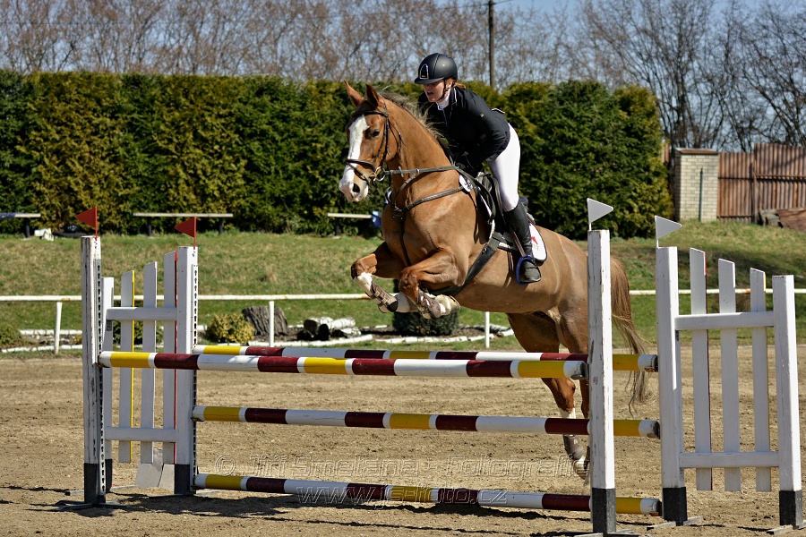 Skoková soutěž stupně „ZL“